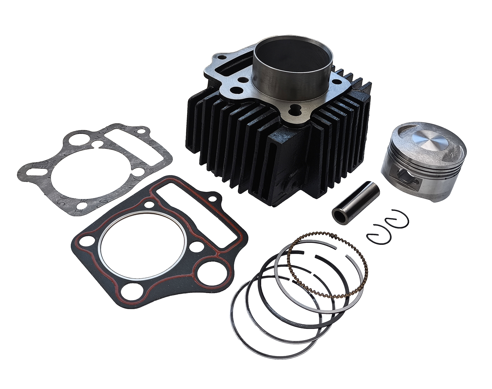 CYLINDER 4T 125CCM (54mm) (sw.14mm) KPL.- MANUAL - MOTOROWER , ATV