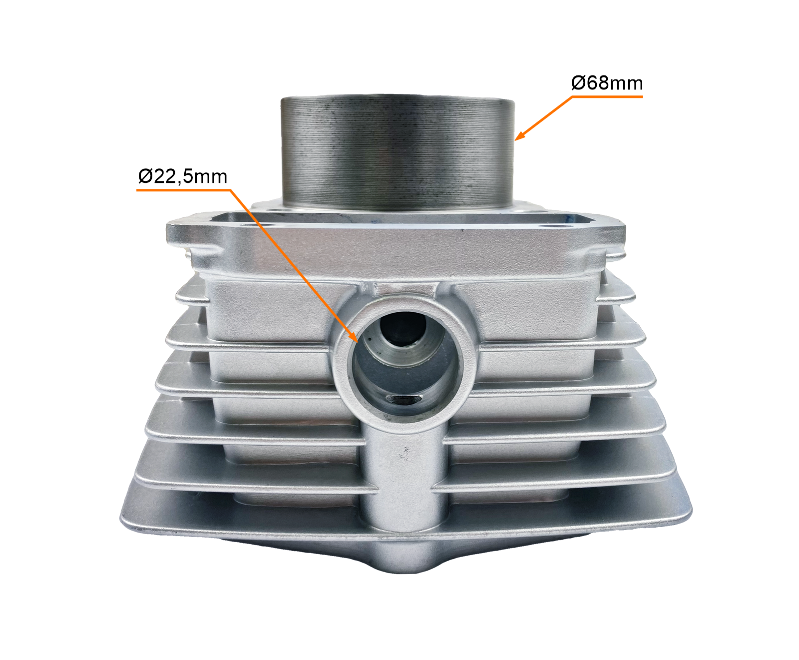 CYLINDER ATV 200CCM (63,5MM) sw. 15mm POWIETRZE KPL. wyższy