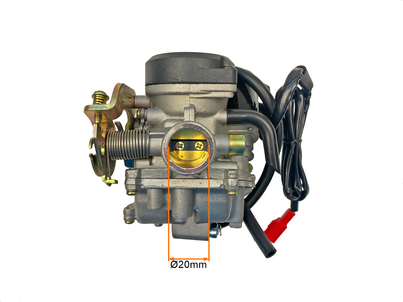 GAŹNIK KPL. 4T GY6 80CCM - pompka + plastikowa pokrywka