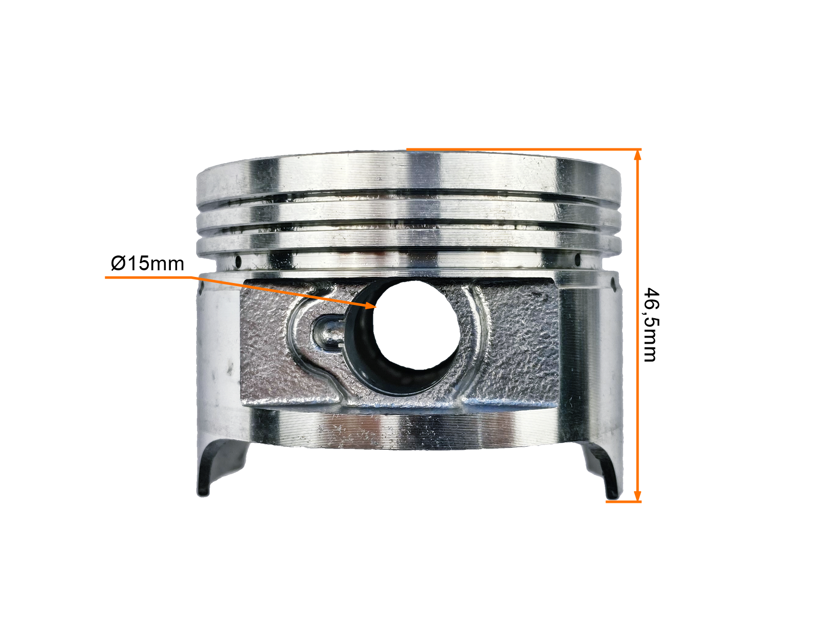 CYLINDER ATV 200CCM (63,5MM) sw. 15mm POWIETRZE KPL. wyższy